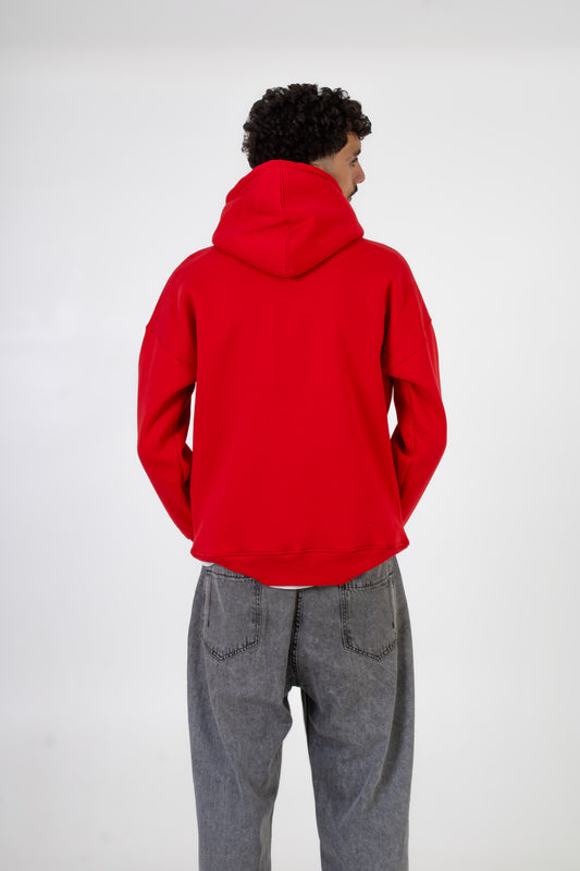 Red Basic Hoodie